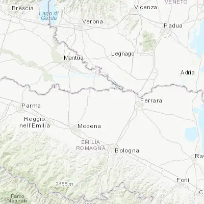 Map showing location of Massa Finalese (44.852400, 11.214290)