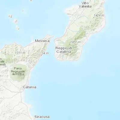 Map showing location of Melito di Porto Salvo (37.926290, 15.749900)