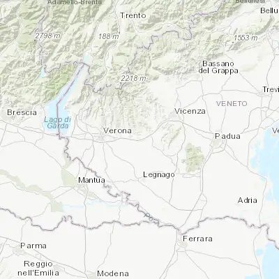 Map showing location of Monteforte d'Alpone (45.420130, 11.284460)