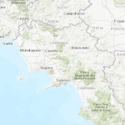 Map showing location of Mugnano del Cardinale (40.942480, 14.636100)
