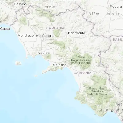 Map showing location of Nocera Superiore (40.742480, 14.674470)