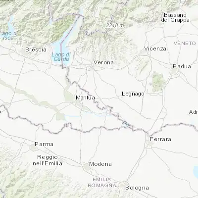Map showing location of Nogara (45.181090, 11.060080)