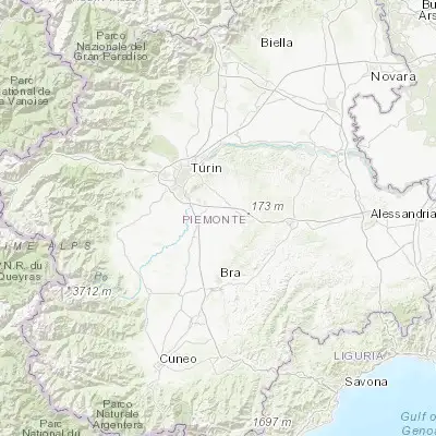 Map showing location of Poirino (44.920470, 7.844650)
