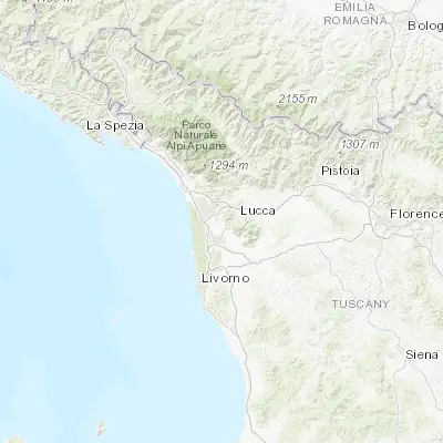 Map showing location of Pontasserchio (43.779530, 10.416730)