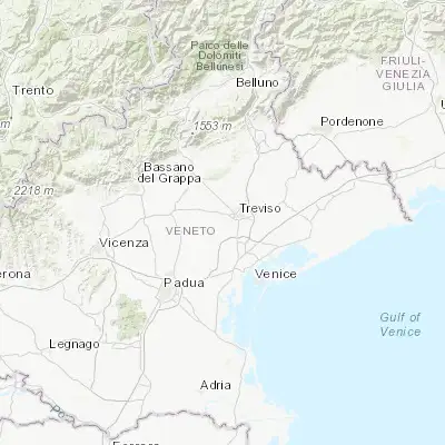 Map showing location of Quinto di Treviso (45.643510, 12.165090)