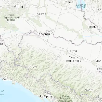 Map showing location of Salsomaggiore Terme (44.815920, 9.986370)