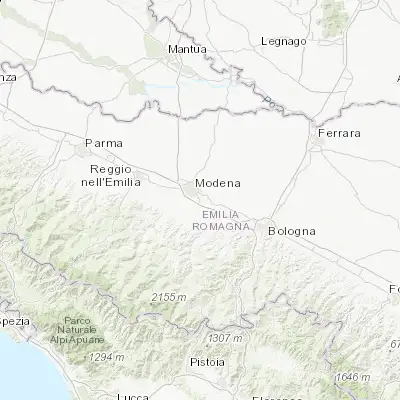 Map showing location of San Damaso (44.601020, 10.973730)