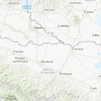 Map showing location of San Felice sul Panaro (44.836710, 11.137910)