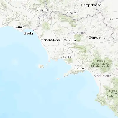Map showing location of San Ferdinando (40.833420, 14.247510)
