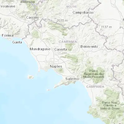 Map showing location of San Vitaliano (40.924420, 14.474630)
