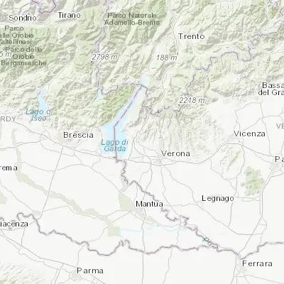 Map showing location of Sant'Ambrogio di Valpollicella (45.520890, 10.836180)