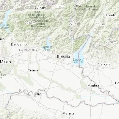 Map showing location of Sant'Eufemia della Fonte (45.521310, 10.282640)