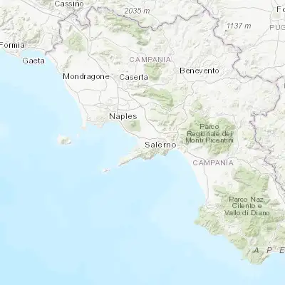 Map showing location of Santa Maria La Carità (40.716110, 14.509840)