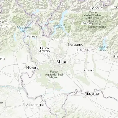 Map showing location of Sesto San Giovanni (45.533290, 9.225850)