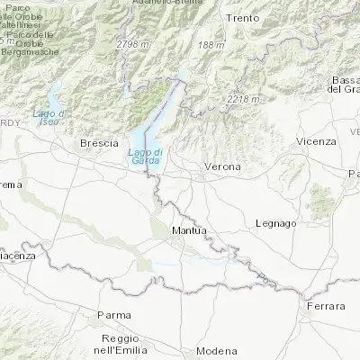Map showing location of Sommacampagna (45.405280, 10.843820)