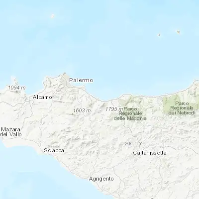 Map showing location of Termini Imerese (37.982250, 13.697290)