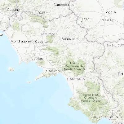 Map showing location of Torchiati (40.818370, 14.801650)