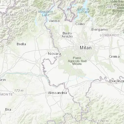 Map showing location of Vigevano (45.314070, 8.854370)