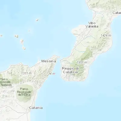 Map showing location of Villa San Giovanni (38.219910, 15.636890)