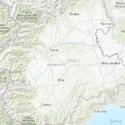 Map showing location of Villanova d'Asti (44.942990, 7.936710)
