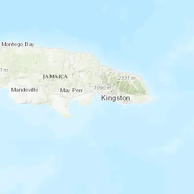 Map showing location of Port Royal (17.937380, -76.840620)