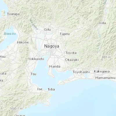 Map showing location of Chiryū (35.000000, 137.033330)