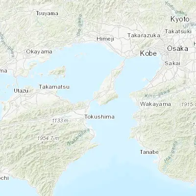 Map showing location of Fukura (34.257650, 134.715350)