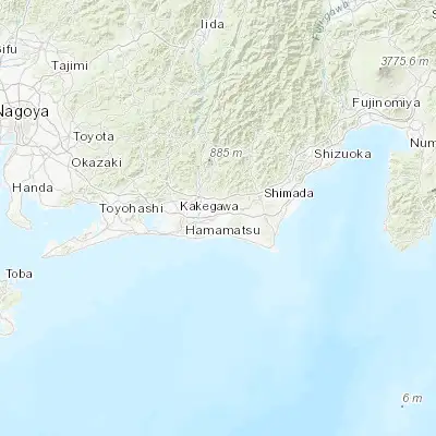 Map showing location of Fukuroi (34.750000, 137.916670)