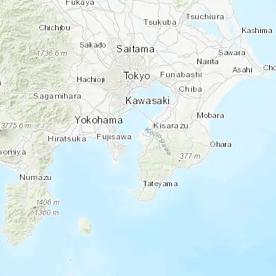 Map showing location of Futtsu (35.310800, 139.818770)