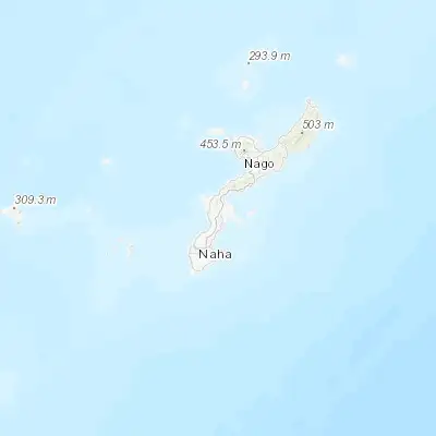 Map showing location of Okinawa (26.335830, 127.801390)