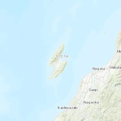 Map showing location of Ryōtsu-minato (38.078170, 138.439390)