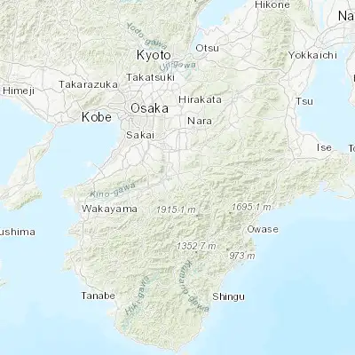 Map showing location of Shimoichi (34.370890, 135.787660)