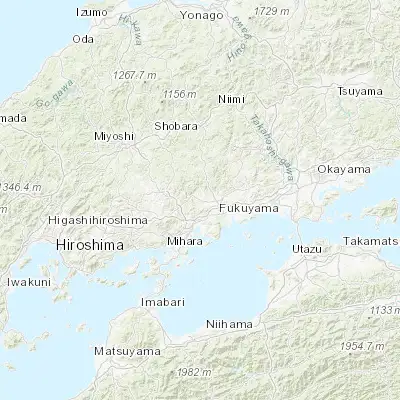 Map showing location of Shin’ichi (34.555430, 133.272970)