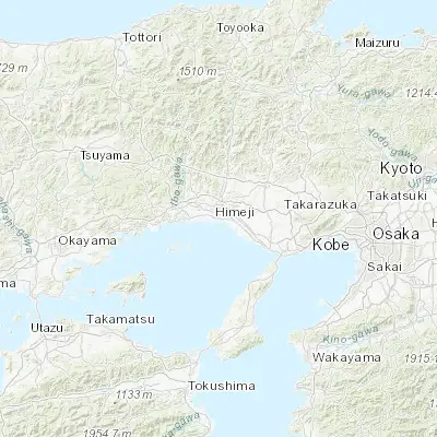 Map showing location of Shirahamachō-usazakiminami (34.783330, 134.716670)
