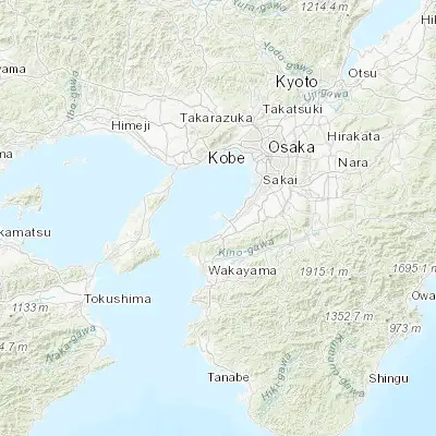 Map showing location of Tajiri (34.426950, 135.245520)