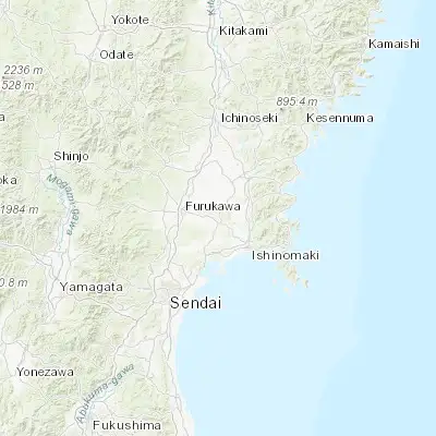 Map showing location of Wakuya (38.544650, 141.134610)