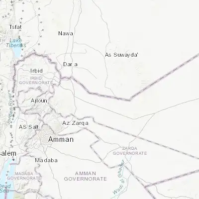 Map showing location of Şabḩā (32.326960, 36.501590)
