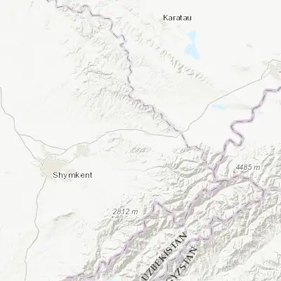 Map showing location of Tyul’kubas (42.485780, 70.296010)