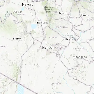 Map showing location of Kikuyu (-1.246270, 36.662910)