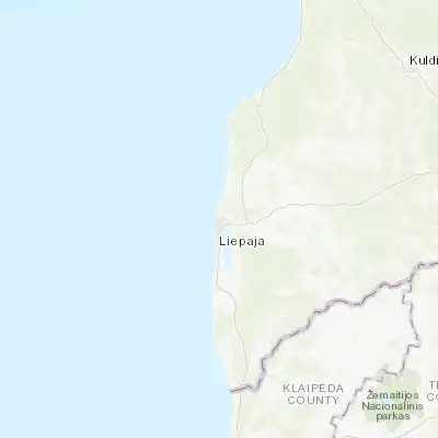 Map showing location of Karosta (56.551280, 21.012870)