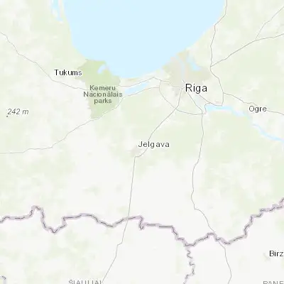 Map showing location of Ozolnieki (56.689860, 23.776100)
