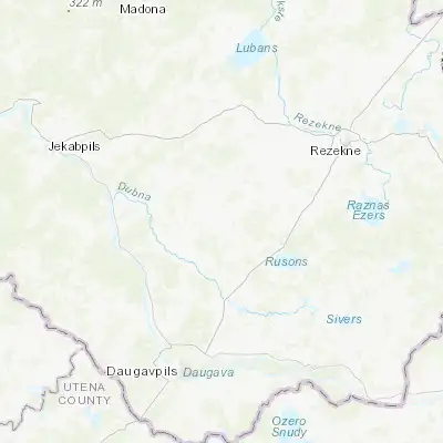 Map showing location of Preiļi (56.294440, 26.724590)