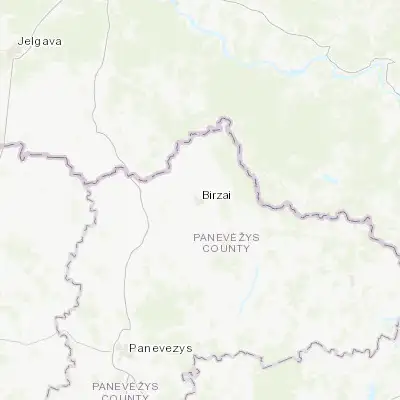 Map showing location of Birzai (56.200000, 24.750000)