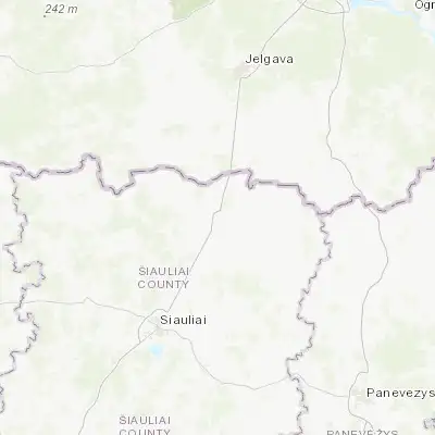 Map showing location of Joniškis (56.239390, 23.615410)