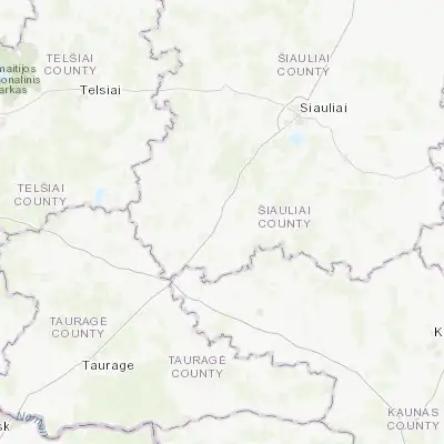 Map showing location of Kelmė (55.630090, 22.934900)