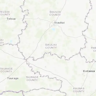 Map showing location of Tytuvėnėliai (55.623450, 23.171620)