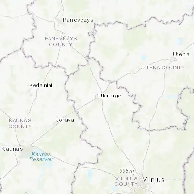 Map showing location of Ukmerge (55.250000, 24.750000)