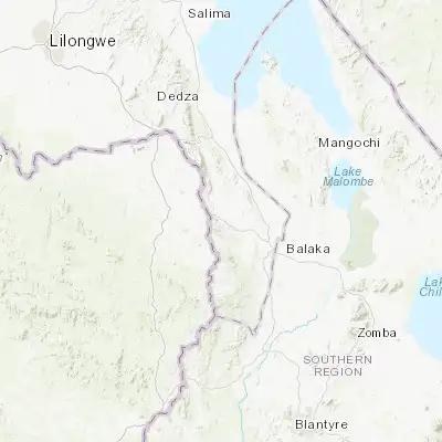 Map showing location of Ntcheu (-14.820270, 34.635860)