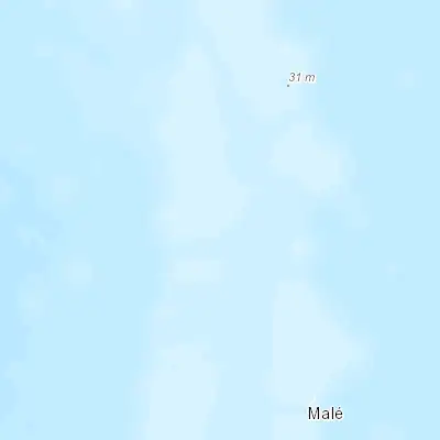 Map showing location of Eydhafushi (5.103270, 73.070780)