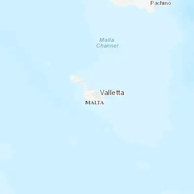 Map showing location of Ħamrun (35.884720, 14.484440)